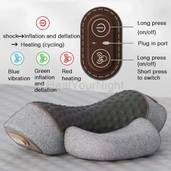Hot Compression Vibrating Massage Pillow Hot Compression Vibrating Massage Pillow