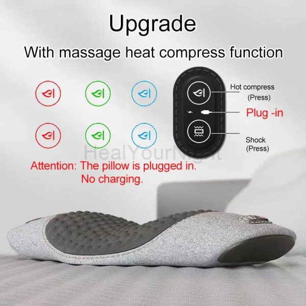 Hot Compression Vibrating Massage Pillow Hot Compression Vibrating Massage Pillow