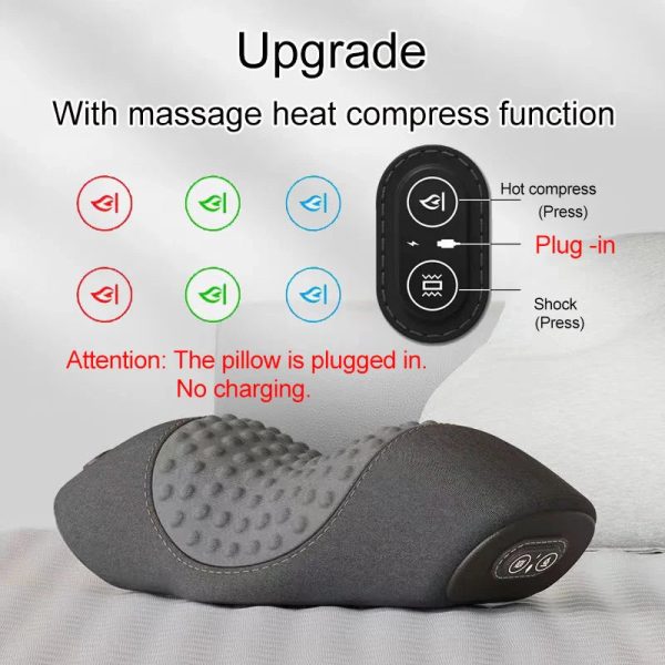 Hot Compression Vibrating Massage Pillow Hot Compression Vibrating Massage Pillow