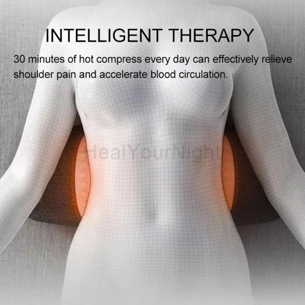 Hot Compression Vibrating Massage Pillow Hot Compression Vibrating Massage Pillow