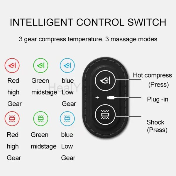 Hot Compression Vibrating Massage Pillow Hot Compression Vibrating Massage Pillow