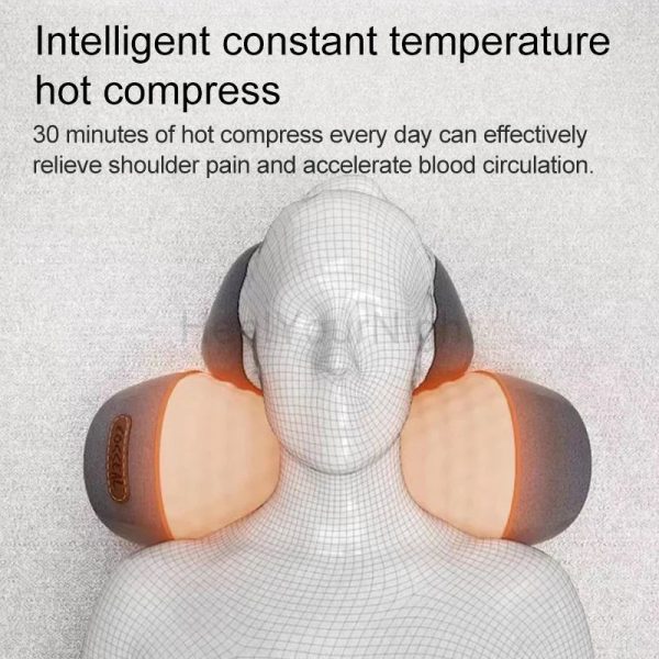 Hot Compression Vibrating Massage Pillow Hot Compression Vibrating Massage Pillow