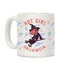Hot Girl Halloween Coffee Mug Hot Girl Halloween Coffee Mug