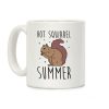 Hot Squirrel Summer Coffee Mug