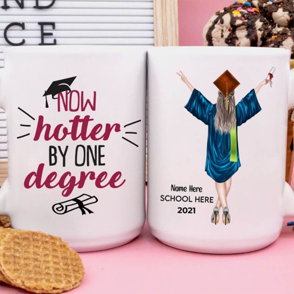 Hotter By One Degree Graduation Coffee Mug Hotter By One Degree Graduation Coffee Mug
