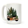 Houseplant Illustration Color Coffee Mug Houseplant Illustration Color Coffee Mug