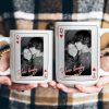 How Lucky Are We Playing Card Couple Custom Romantic Vintage Photo - Personalized Photo Mug How Lucky Are We Playing Card Couple Custom Romantic Vintage Photo - Personalized Photo Mug