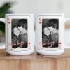 How Lucky Are We Playing Card Couple Custom Romantic Vintage Photo - Personalized Photo Mug How Lucky Are We Playing Card Couple Custom Romantic Vintage Photo - Personalized Photo Mug