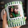 How Lucky Are We With Shamrocks And Stripes Design - Personalized Custom Coffee Mug - CPL1270_MG How Lucky Are We With Shamrocks And Stripes Design - Personalized Custom Coffee Mug - CPL1270_MG