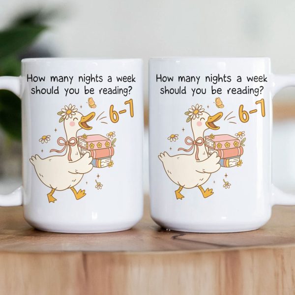 How Many Nights A Week Should You Be Reading 6-7 - Personalized Mug How Many Nights A Week Should You Be Reading 6-7 - Personalized Mug