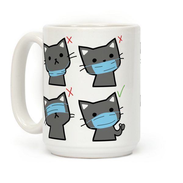 How To Wear A Mask Coffee Mug How To Wear A Mask Coffee Mug