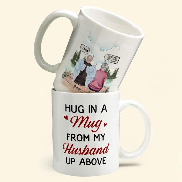 Hug In A Mug - Personalized Mug - Memorial Gift For Family Members Hug In A Mug - Personalized Mug - Memorial Gift For Family Members