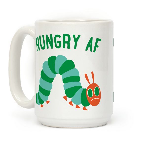 Hungry AF Caterpillar Coffee Mug Hungry AF Caterpillar Coffee Mug