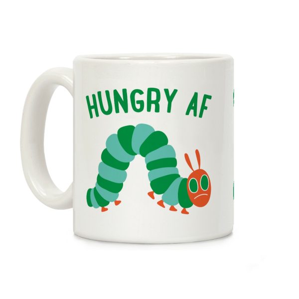 Hungry AF Caterpillar Coffee Mug Hungry AF Caterpillar Coffee Mug