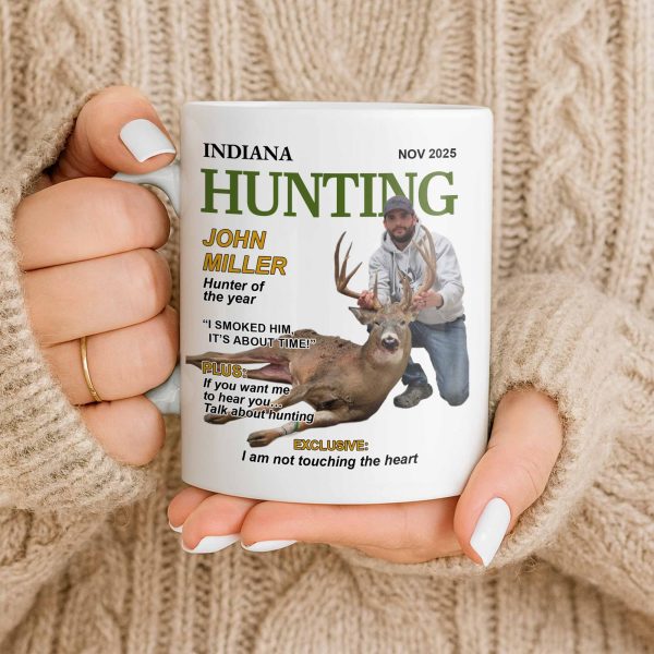 Hunter Of The Year Talk About Hunting - Personalized Custom Coffee Mug - HOB046_MG Hunter Of The Year Talk About Hunting - Personalized Custom Coffee Mug - HOB046_MG
