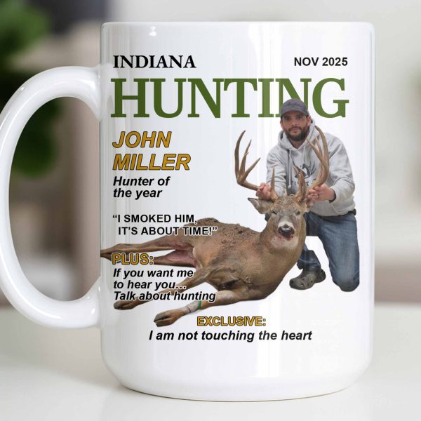 Hunter Of The Year Talk About Hunting - Personalized Custom Coffee Mug - HOB046_MG Hunter Of The Year Talk About Hunting - Personalized Custom Coffee Mug - HOB046_MG