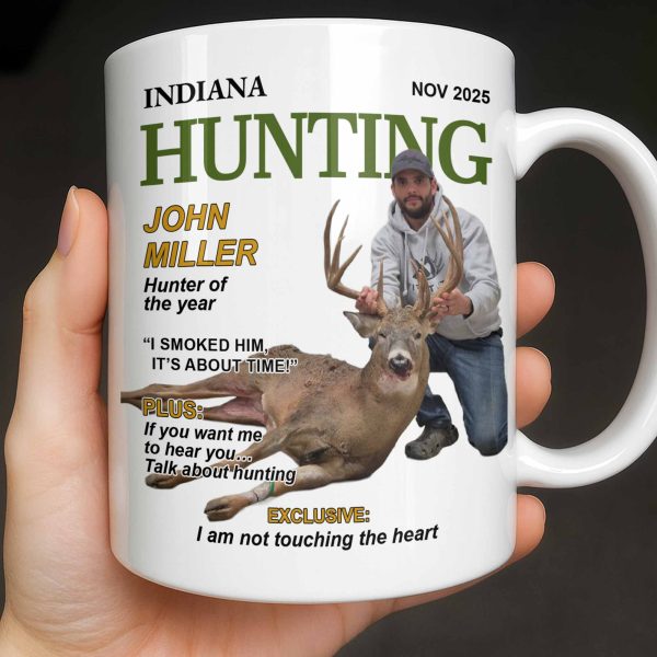 Hunter Of The Year Talk About Hunting - Personalized Custom Coffee Mug - HOB046_MG Hunter Of The Year Talk About Hunting - Personalized Custom Coffee Mug - HOB046_MG