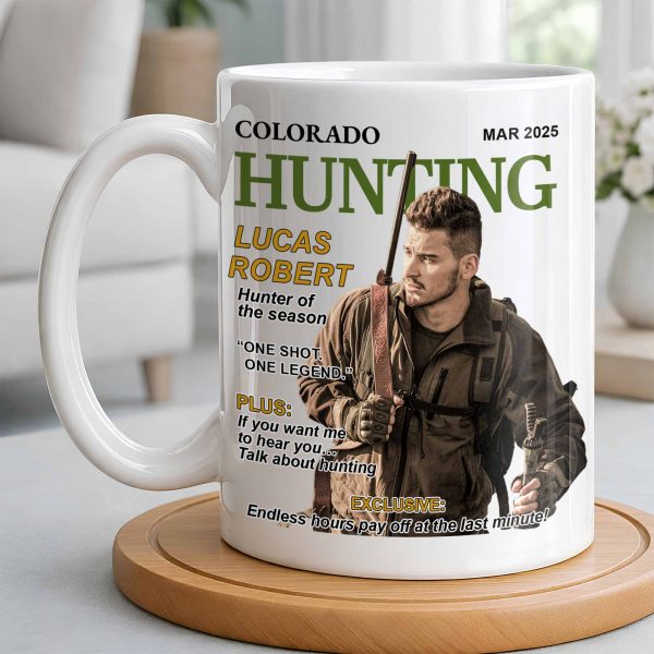 Hunter Of The Year Talk About Hunting - Personalized Custom Coffee Mug - HOB046_MG Hunter Of The Year Talk About Hunting - Personalized Custom Coffee Mug - HOB046_MG