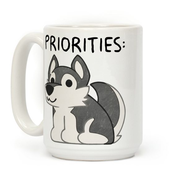 Husky Priorities Coffee Mug