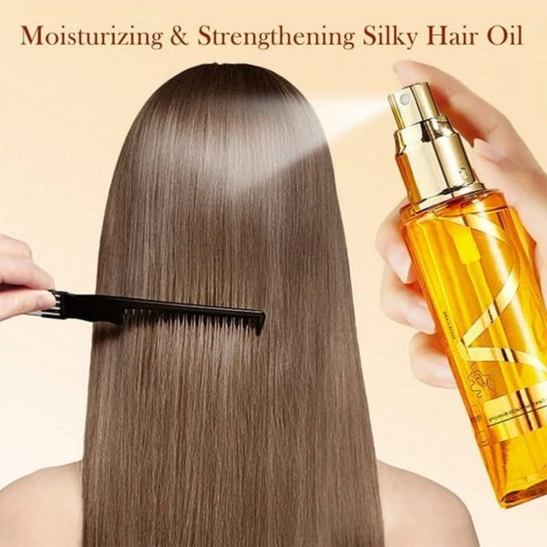 Hydrating Lightweight Hair Oil Spray For Smooth, Silky Locks Hydrating Lightweight Hair Oil Spray For Smooth, Silky Locks