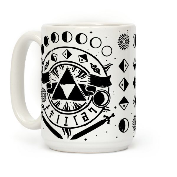 Hyrule Occult Symbols Coffee Mug Hyrule Occult Symbols Coffee Mug