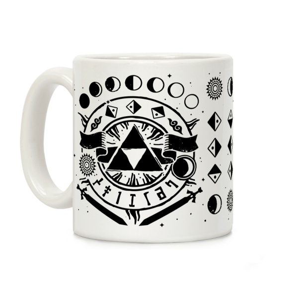 Hyrule Occult Symbols Coffee Mug Hyrule Occult Symbols Coffee Mug