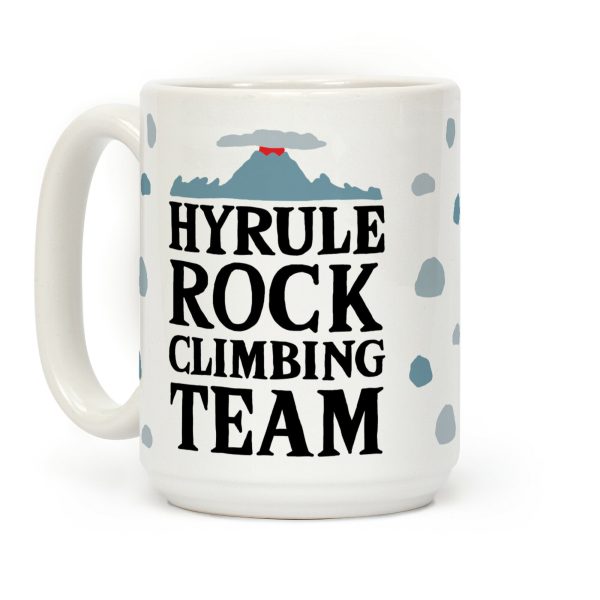 Hyrule Rock Climbing Team Coffee Mug Hyrule Rock Climbing Team Coffee Mug