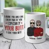 I Adore You And Love Every Part Of You - Personalized Mug