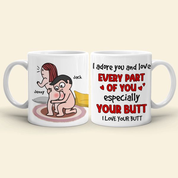 I Adore You Tumbler Cup With Romantic Couple - Personalized Gifts For Wife, Girlfriend I Adore You Tumbler Cup With Romantic Couple - Personalized Gifts For Wife, Girlfriend