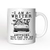 I Am A Writer Personalized Mug, Book Lover Gift With Custom Name I Am A Writer Personalized Mug, Book Lover Gift With Custom Name