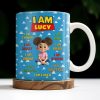 I Am Enough, I Am Kind, Embrace Your Uniqueness - Personalized Custom Coffee Mug - KID327_MG I Am Enough, I Am Kind, Embrace Your Uniqueness - Personalized Custom Coffee Mug - KID327_MG