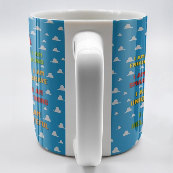 I Am Enough, I Am Kind, Embrace Your Uniqueness - Personalized Custom Coffee Mug - KID327_MG I Am Enough, I Am Kind, Embrace Your Uniqueness - Personalized Custom Coffee Mug - KID327_MG