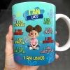 I Am Enough, Kind, Smart, Brave, Strong, Unique, Loved - Personalized Custom Coffee Mug - KID406_MG I Am Enough, Kind, Smart, Brave, Strong, Unique, Loved - Personalized Custom Coffee Mug - KID406_MG