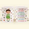 I Am Smart, Brave - Personalized Mug