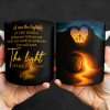 I Am The Light Of The World, Cross and Heart Coffee Mug - Personalized Custom Coffee Mug - FTH060_MG I Am The Light Of The World, Cross and Heart Coffee Mug - Personalized Custom Coffee Mug - FTH060_MG