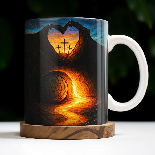 I Am The Light Of The World, Cross and Heart Coffee Mug - Personalized Custom Coffee Mug - FTH060_MG I Am The Light Of The World, Cross and Heart Coffee Mug - Personalized Custom Coffee Mug - FTH060_MG