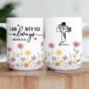 I Am With You Always Christian Gift Custom Birth Flower - Personalized Mug I Am With You Always Christian Gift Custom Birth Flower - Personalized Mug
