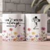 I Am With You Always Christian Gift Custom Birth Flower - Personalized Mug I Am With You Always Christian Gift Custom Birth Flower - Personalized Mug