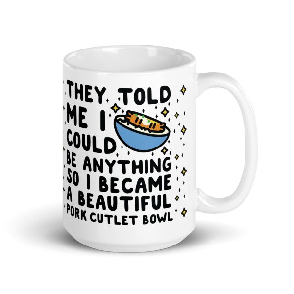 I Became a Beautiful Pork Cutlet Bowl Coffee Mug I Became a Beautiful Pork Cutlet Bowl Coffee Mug