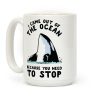 I Came Out of the Ocean Killer Whale Coffee Mug I Came Out of the Ocean Killer Whale Coffee Mug