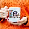 I Can Buy Myself Flowers Mug With Comic Girl And Floral Design - Personalized Custom Coffee Mug - DTG003_MG I Can Buy Myself Flowers Mug With Comic Girl And Floral Design - Personalized Custom Coffee Mug - DTG003_MG