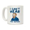 I Can't Hear The Haters Vincent Van Gogh Parody Coffee Mug I Can't Hear The Haters Vincent Van Gogh Parody Coffee Mug