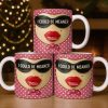 I Could Be Meaner, Lips and Sunglasses - Personalized Custom Coffee Mug - DTG067_MG I Could Be Meaner, Lips and Sunglasses - Personalized Custom Coffee Mug - DTG067_MG