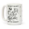 I Don't Want To Look Pretty I Want To Look Otherworldly Vanity Coffee Mug I Don't Want To Look Pretty I Want To Look Otherworldly Vanity Coffee Mug