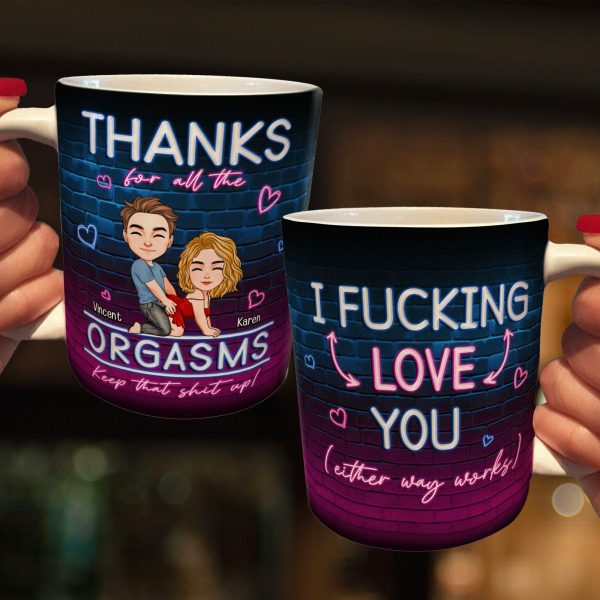 I F-Cking Love You (Either Way Works) - Personalized Mug I F-Cking Love You (Either Way Works) - Personalized Mug