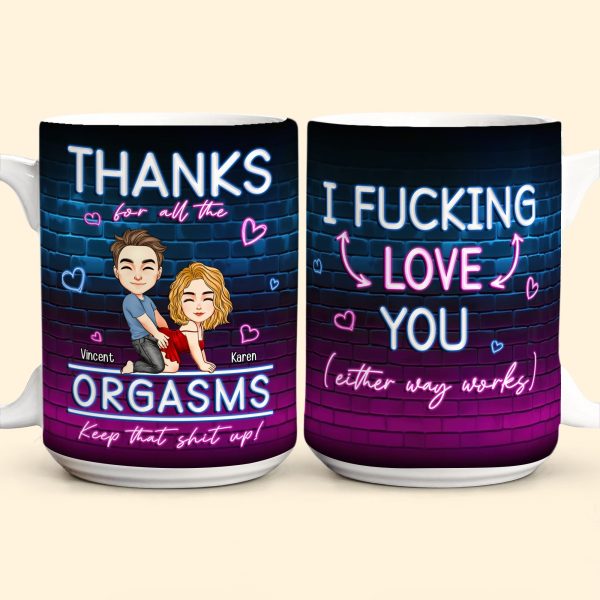 I F-Cking Love You (Either Way Works) - Personalized Mug I F-Cking Love You (Either Way Works) - Personalized Mug
