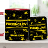 I F*cking Love You - Personalized Accent Mug - Gift For Couples NL122 I F*cking Love You - Personalized Accent Mug - Gift For Couples NL122
