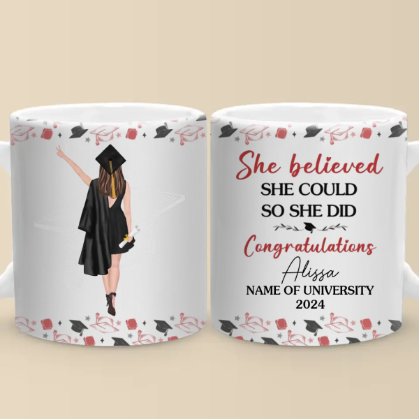 I Finally Graduated - Family Personalized Custom Mug - Graduation Gift For Family Members, Siblings, Brothers, Sisters I Finally Graduated - Family Personalized Custom Mug - Graduation Gift For Family Members, Siblings, Brothers, Sisters