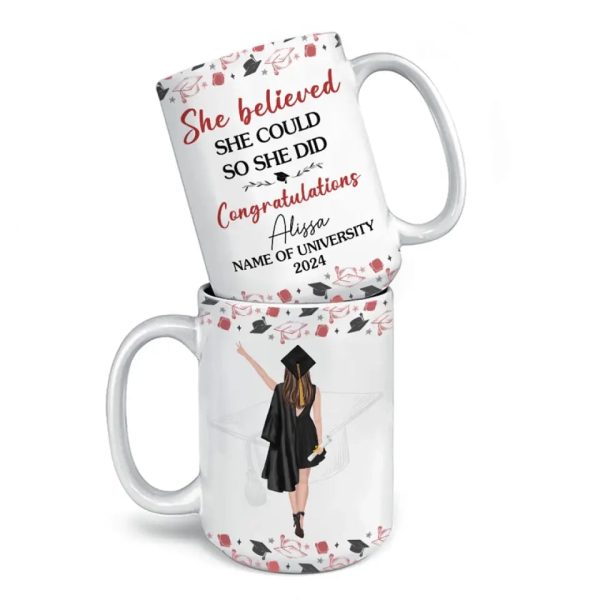 I Finally Graduated - Family Personalized Custom Mug - Graduation Gift For Family Members, Siblings, Brothers, Sisters I Finally Graduated - Family Personalized Custom Mug - Graduation Gift For Family Members, Siblings, Brothers, Sisters