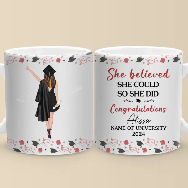 I Finally Graduated - Family Personalized Custom Mug - Graduation Gift For Family Members, Siblings, Brothers, Sisters I Finally Graduated - Family Personalized Custom Mug - Graduation Gift For Family Members, Siblings, Brothers, Sisters
